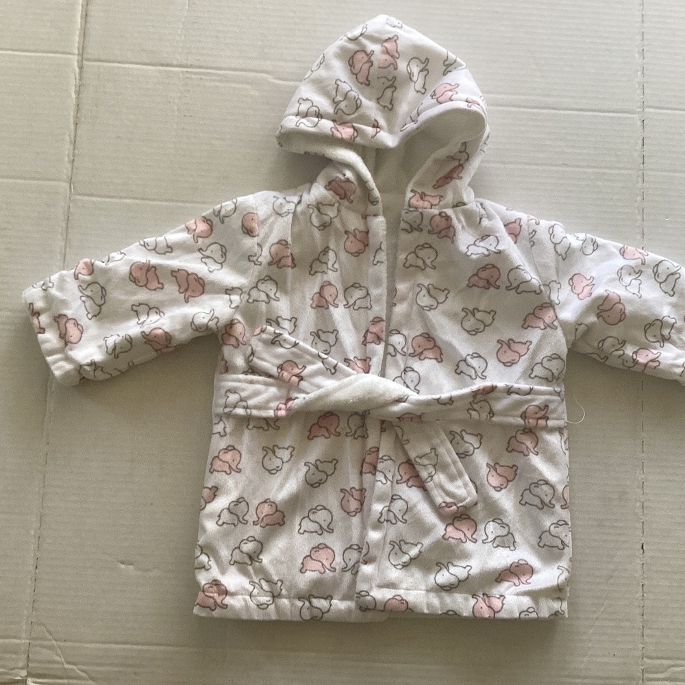 Baby girl robe